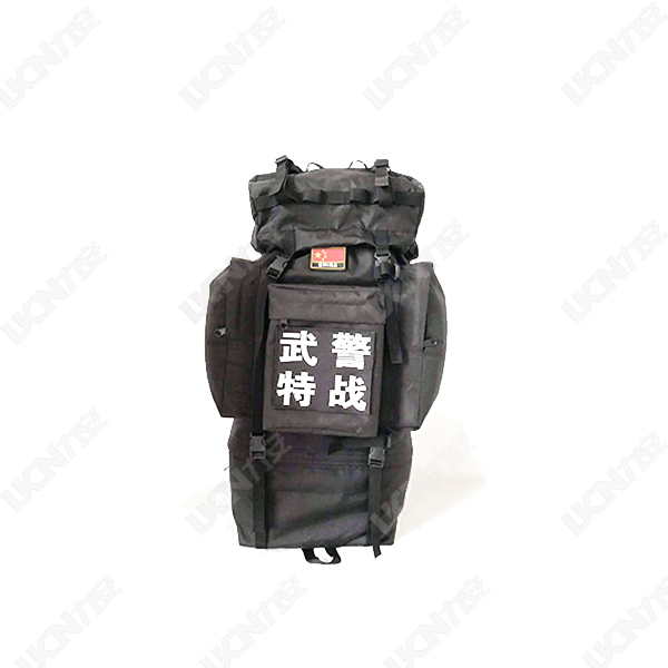 黑色武警作战背包