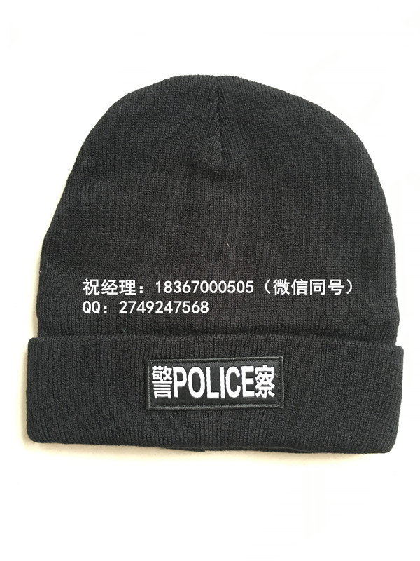 执勤保暖头盔 警用线帽