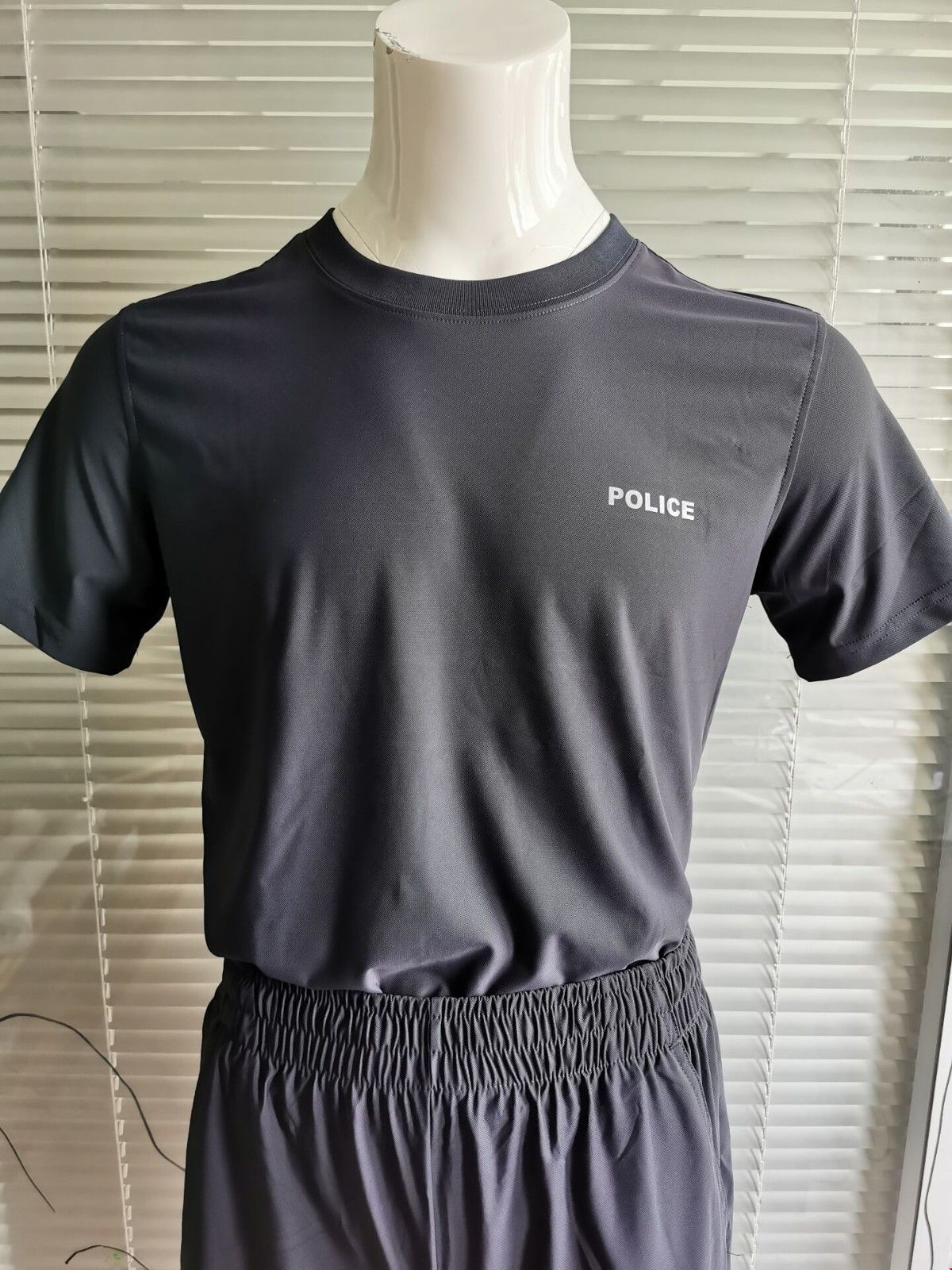 警察体能训练服 警察夏季训练服短袖 短裤套装