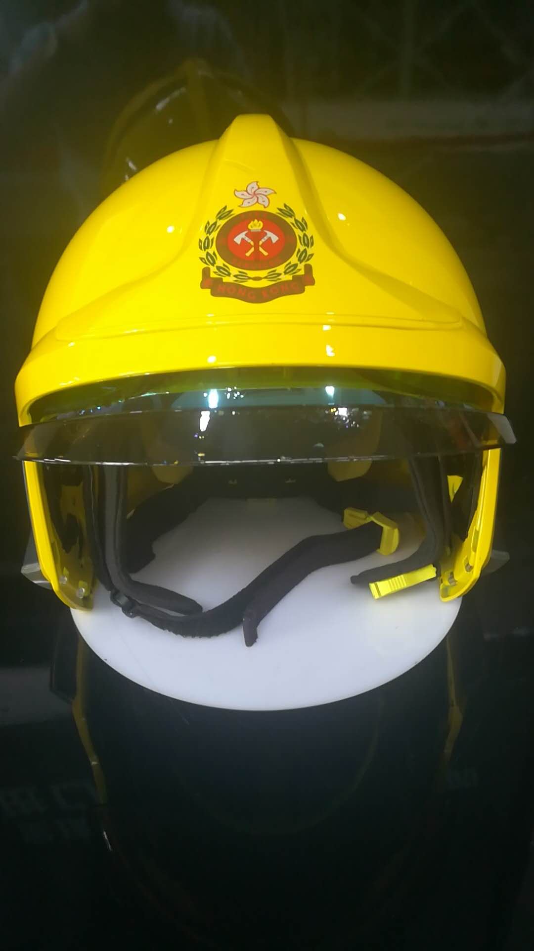 梅思安消防专用头盔F1XF消防头盔10158929镀金色面罩织带内衬镀铝披肩