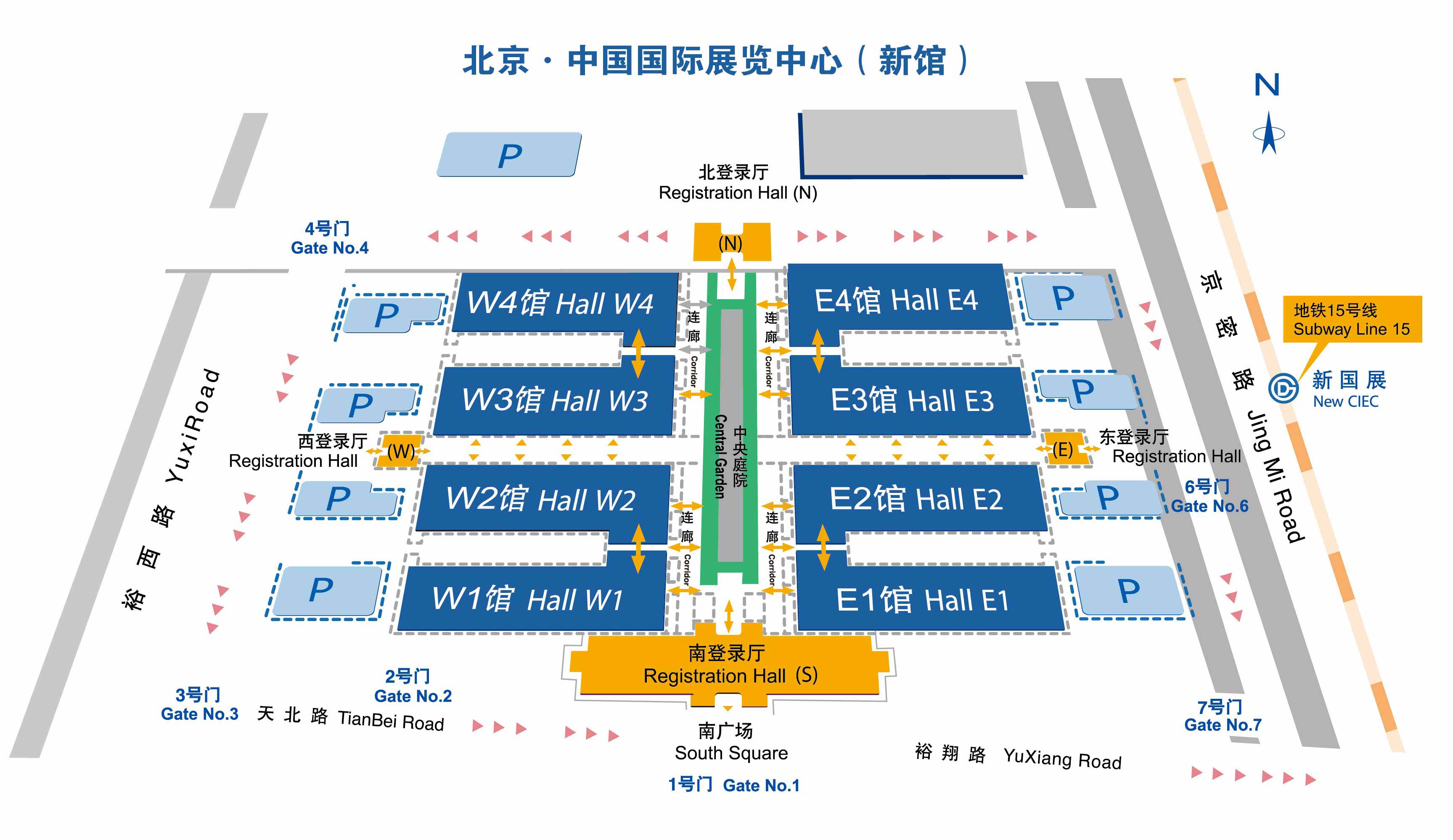 中国国际展览中心地图图片