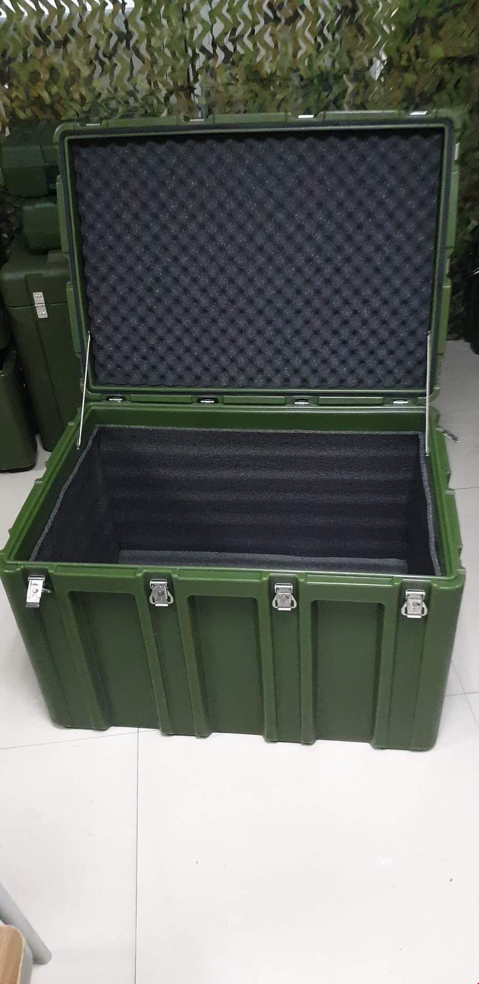 军用设备急救箱给养单元箱军用器材塑料包装箱956865