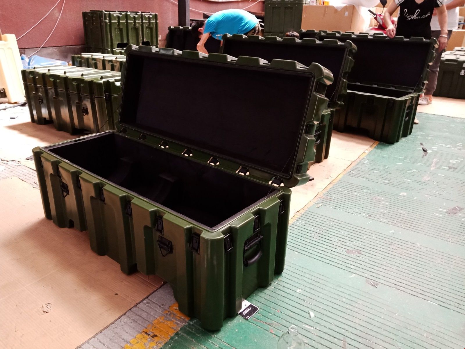 印度导弹运输箱出空外贸滚塑包装箱定制仪器包装箱124850