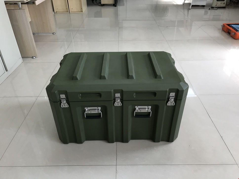 抗摔军工箱军用厨具包装箱滚塑军工物质运输箱906050