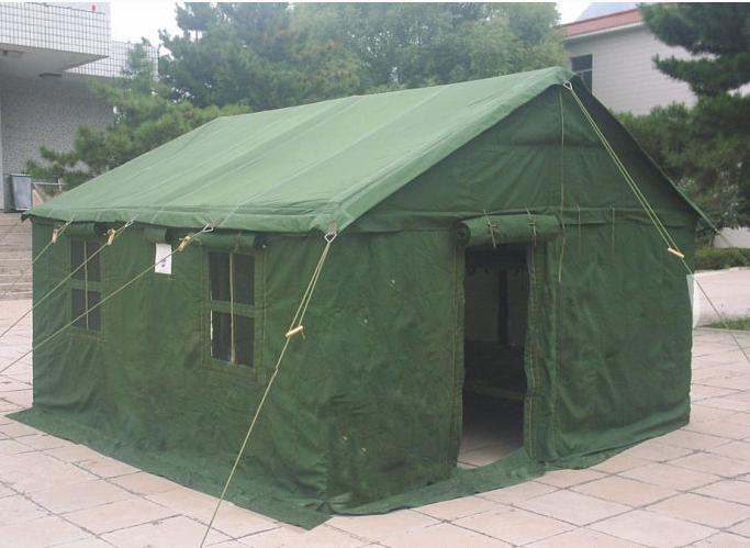 军用80平框架帐篷图片
