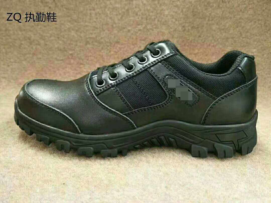 香港警用皮鞋图片