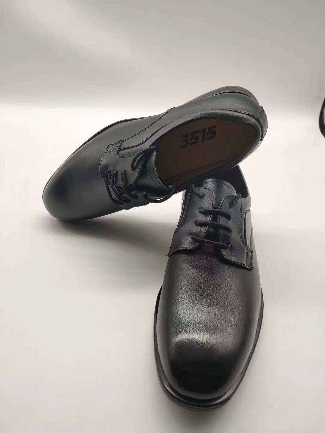 2018款警用单皮鞋图片