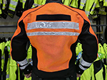 一线救援摩配夏季新品——通风透气、耐磨防护、反光安全于一体的应急消防铁骑服(组图)