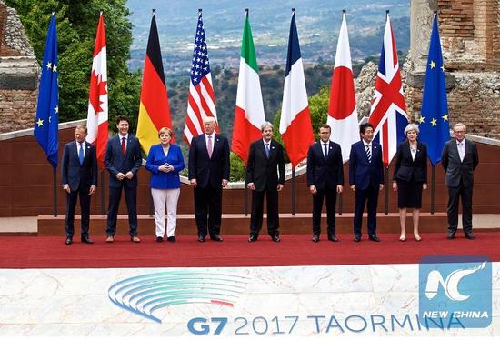 G7首脑签署反恐宣言 承诺加强打击恐怖主义力度