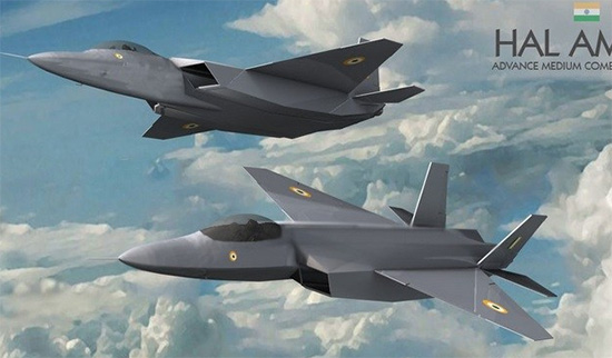 印度国产第五代中型战斗机计划2021年首飞 将装备480架